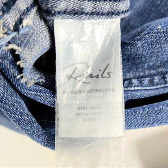 Rails‎ Ashland Dress Chambray Aztec Embroidered - Picture 10 of 16